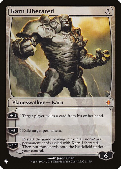 Karn Liberated - plst The List - #NPH-1