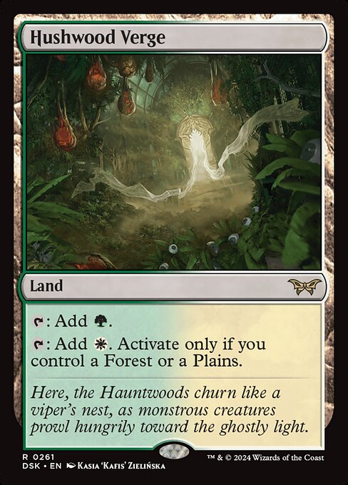 Hushwood Verge - (dsk Duskmourn: House of Horror-261)