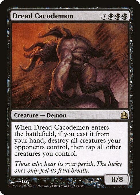 Dread Cacodemon - (cmd Commander 2011-79)