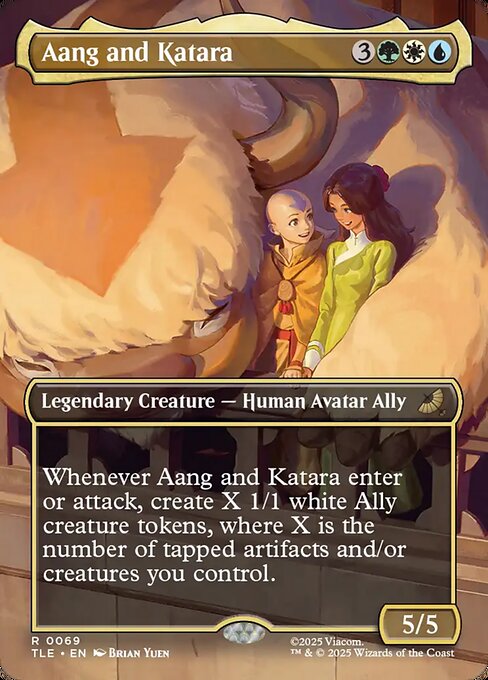 Aang and Katara - tle Avatar: The Last Airbender Eternal - #69