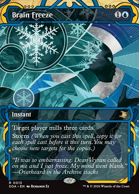 Brain Freeze - soa Secrets of Strixhaven Mystical Archive - #13