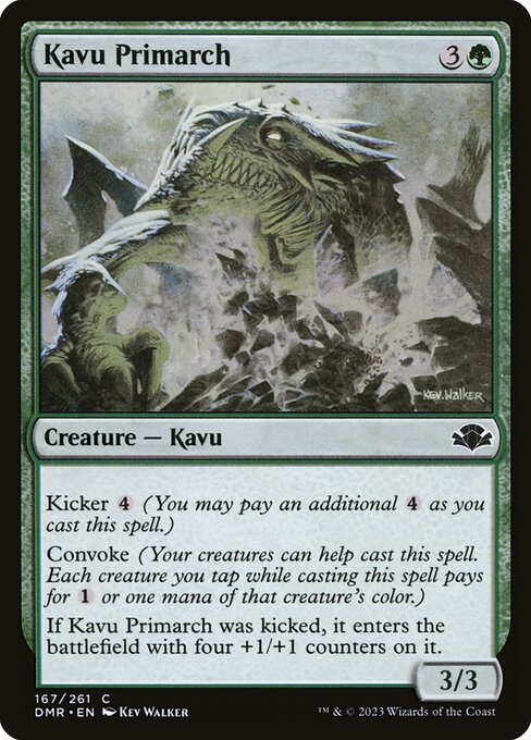 Kavu Primarch — DMR — 167