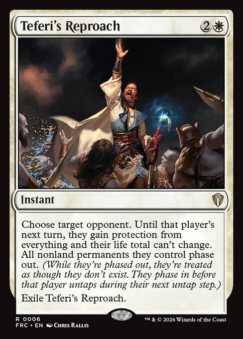 Teferi's Reproach - frc Reality Fracture Commander - #6