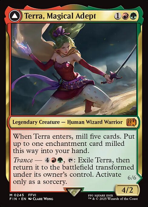 Terra, Magical Adept // Esper Terra — FIN — 245