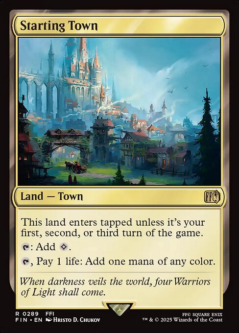 Starting Town — FIN — 289