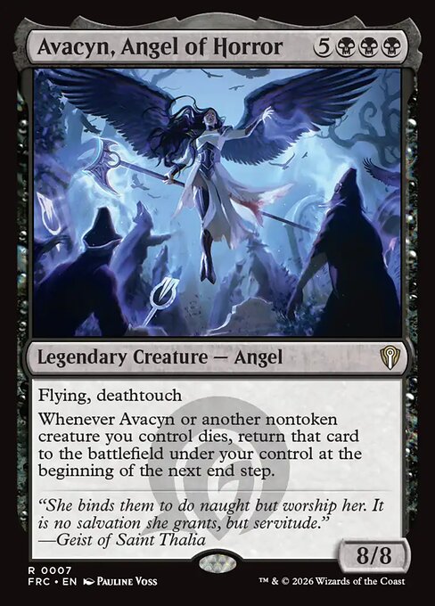Avacyn, Angel of Horror - frc Reality Fracture Commander - #7
