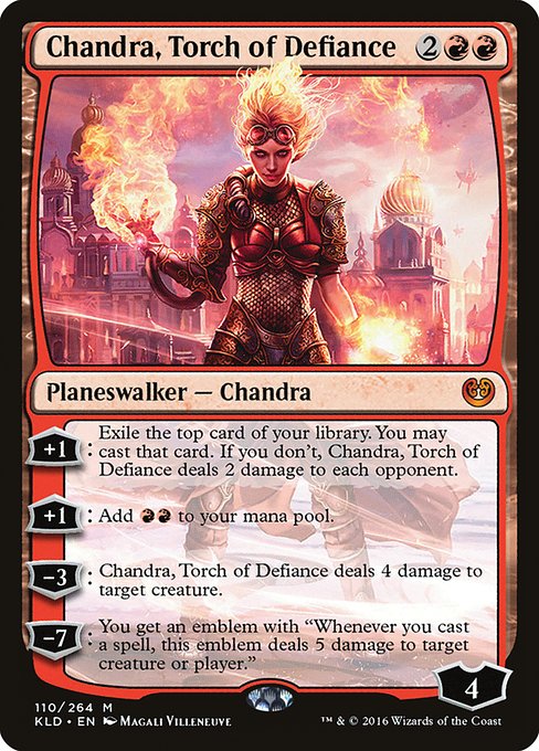 Chandra, Torch of Defiance — KLD — 110