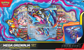 Pokemon - Chaos Rising - Mega Greninja EX Premium Collection (Preorder)