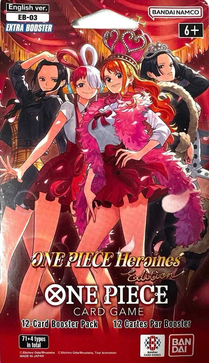 One Piece Card Game - Extra Booster: One Piece Heroines Edition Booster Pack (EB-03) (Estimated Release November 20th)