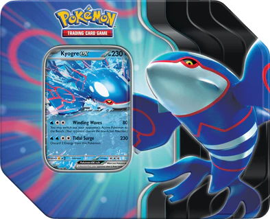 Azure Legends Tin  - Pokemon Scarlet and Violet - Kyogre