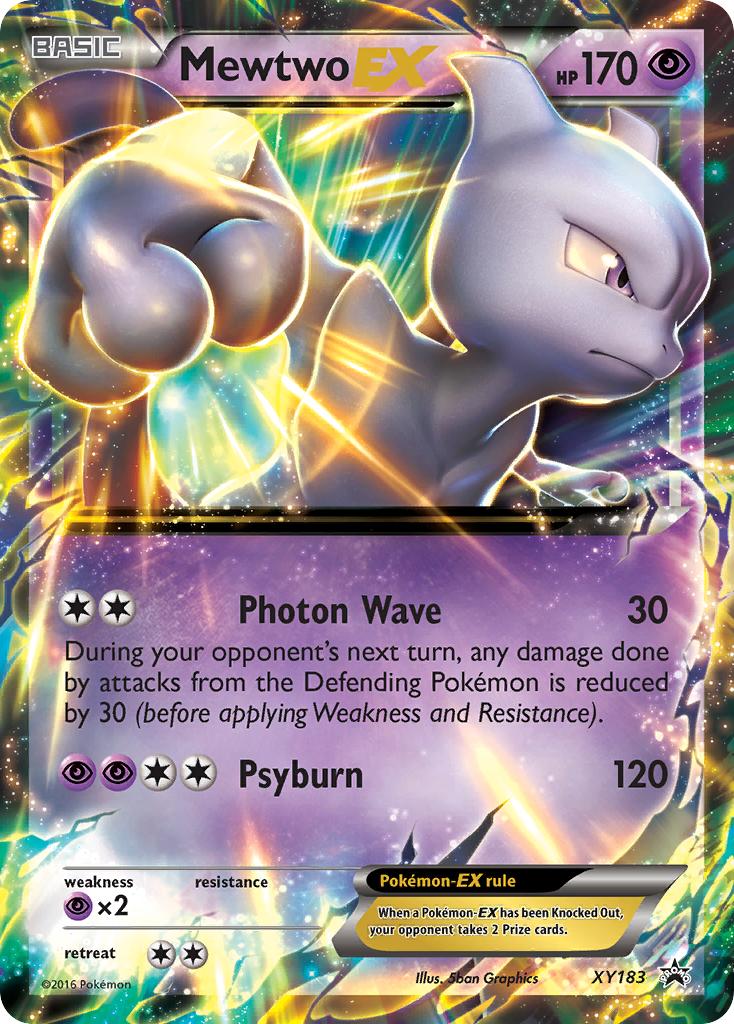 Mewtwo-EX - (XY Black Star Promos-XY183)
