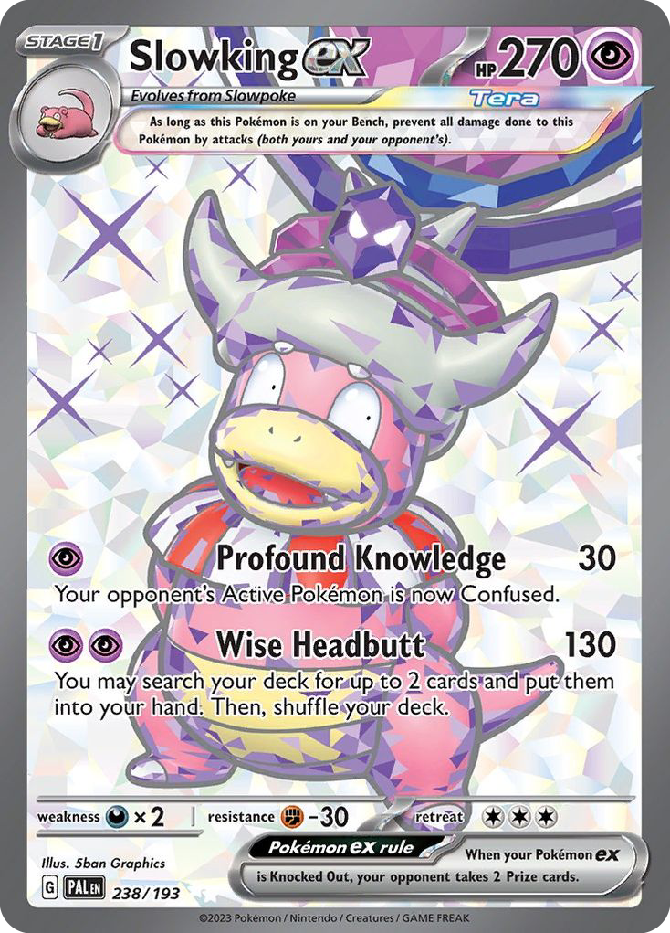 Slowking ex - Paldea Evolved - #238/193