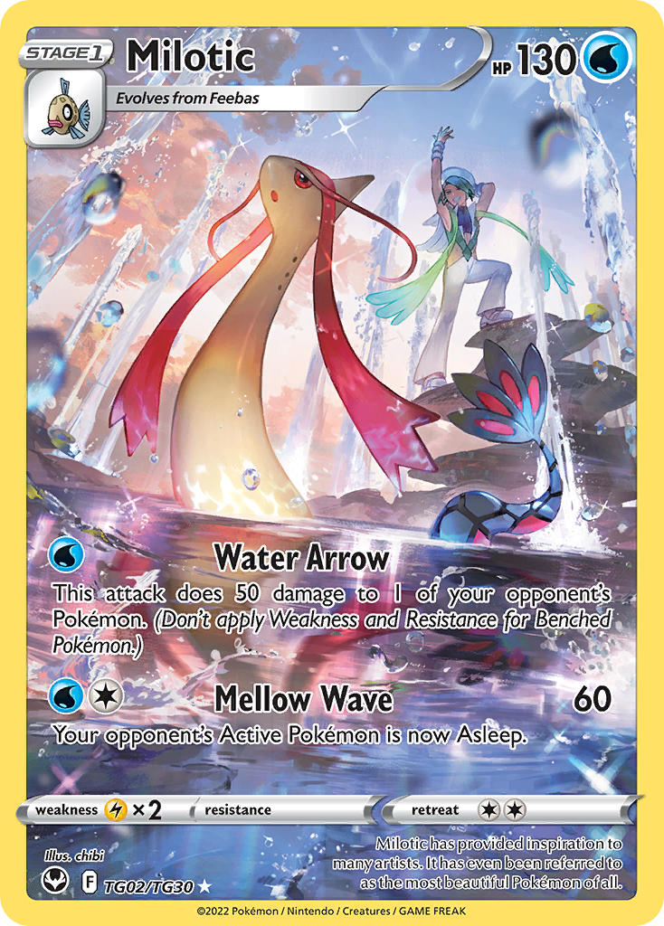 Milotic - Silver Tempest Trainer Gallery - #TG02/TG30