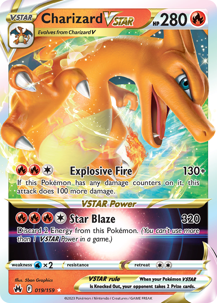 Charizard VSTAR - Crown Zenith - #019/159