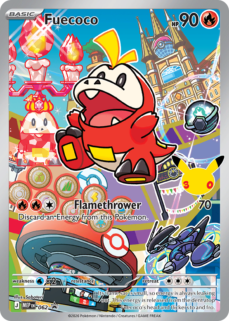 Fuecoco - Mega Evolution Black Star Promos - #062