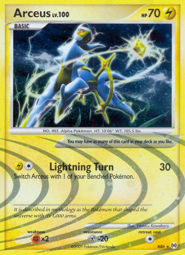 Arceus - Arceus - #AR6