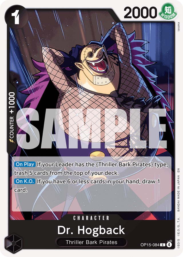 Dr. Hogback - Adventure on Kami's Island - #OP15-084