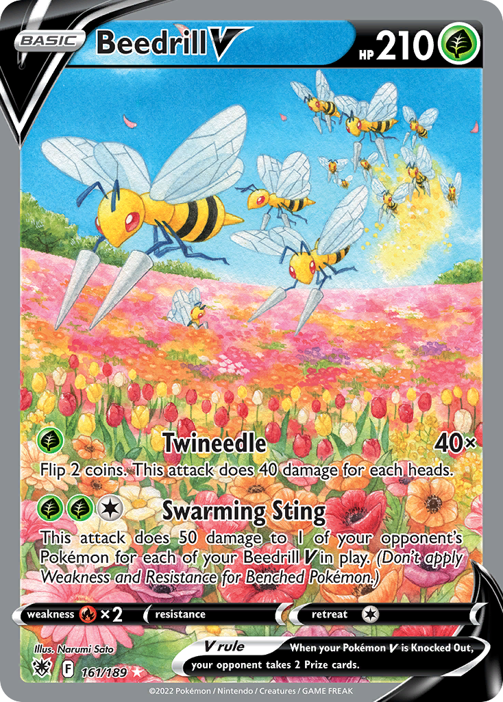 Beedrill V - Astral Radiance - #161/189