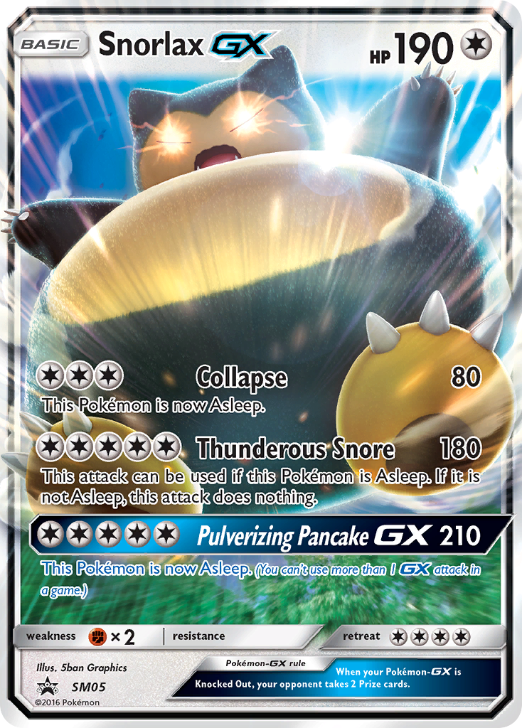 Snorlax-GX - (SM Black Star Promos-SM05)