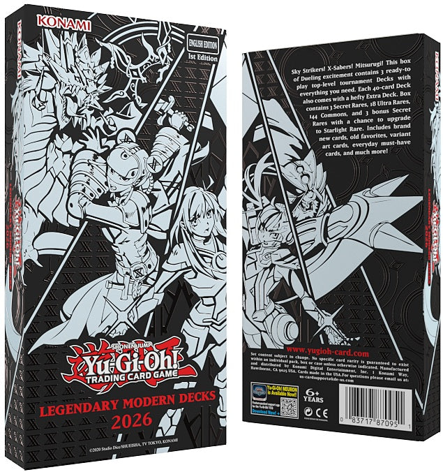 Yu-Gi-Oh! Legendary Modern Decks (2026) (Pre-Order)