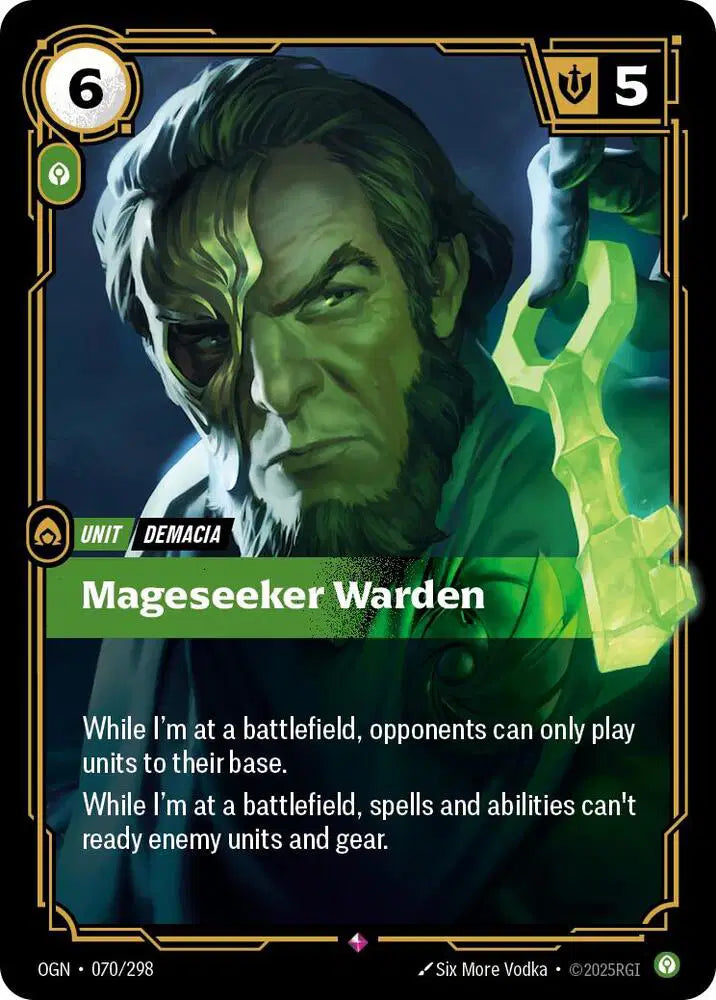 Mageseeker Warden - Origins (OGN) - Rare - 070/298