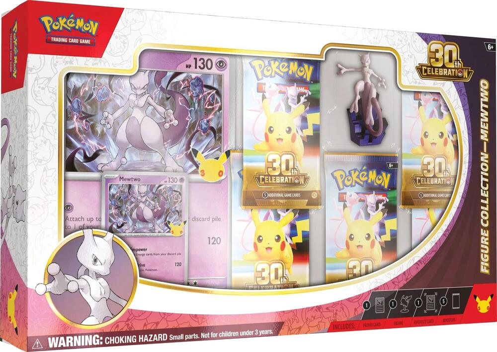 Pokemon - 30th Anniversary - Mewtwo Figure Collection