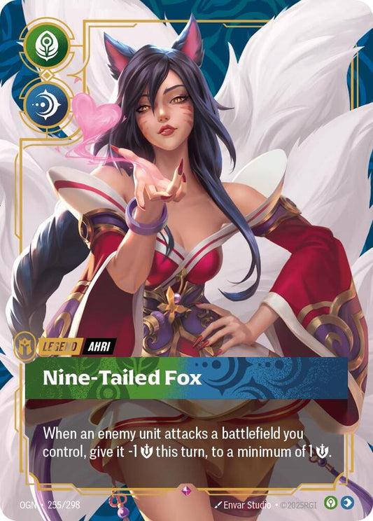 Ahri - Nine-Tailed Fox - Origins (OGN) - Rare - 255/298