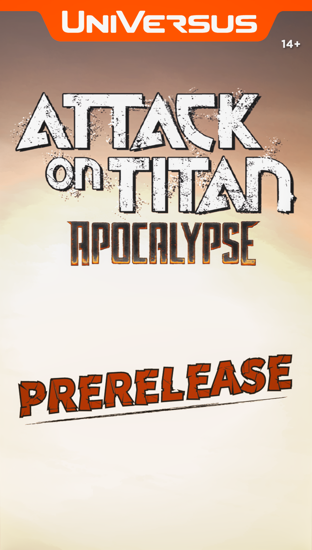 Universus Attack on Titan: Apocalypse Prerelease Kit