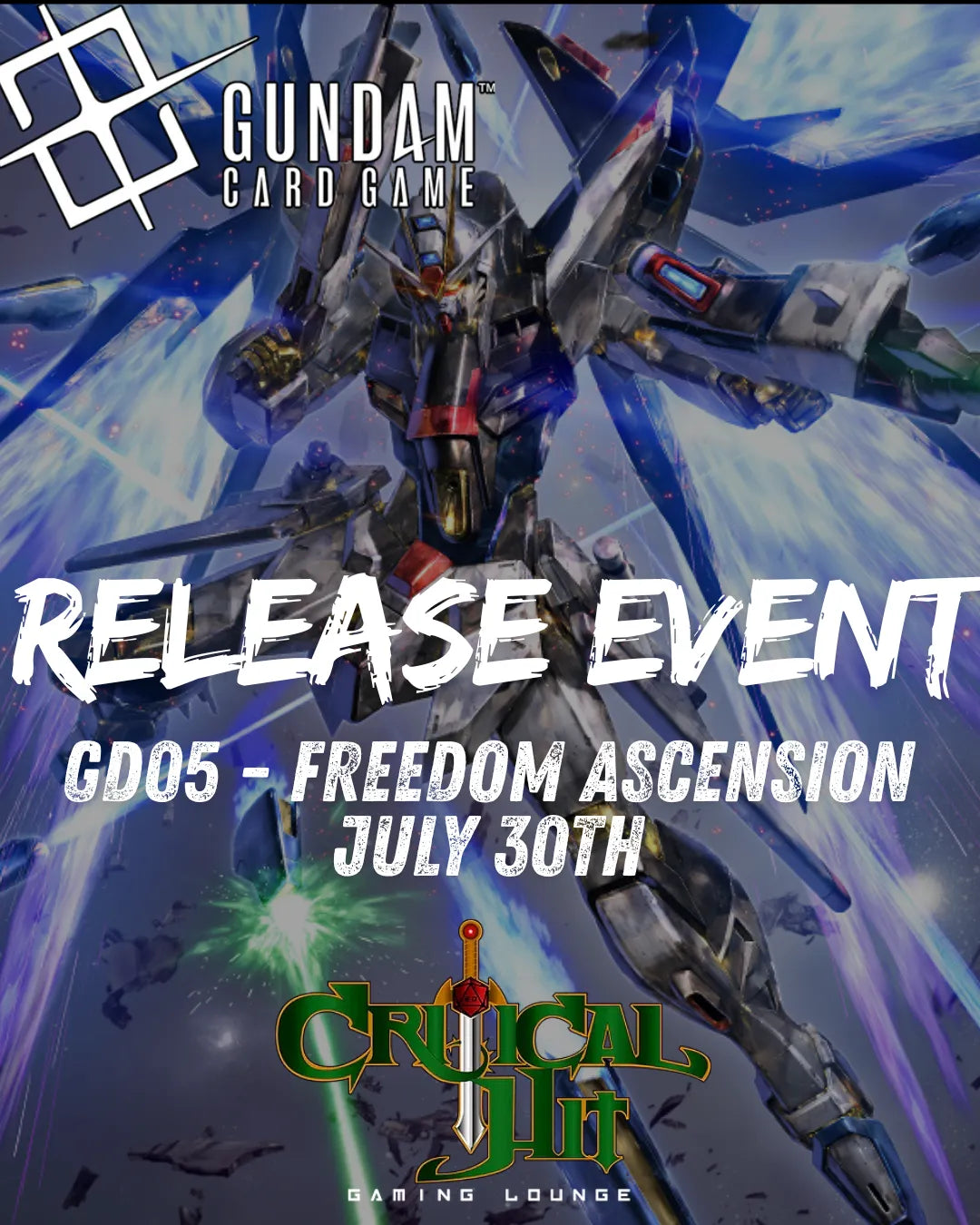 Gundam Trading Card Game - GD05 Release Event Ticket