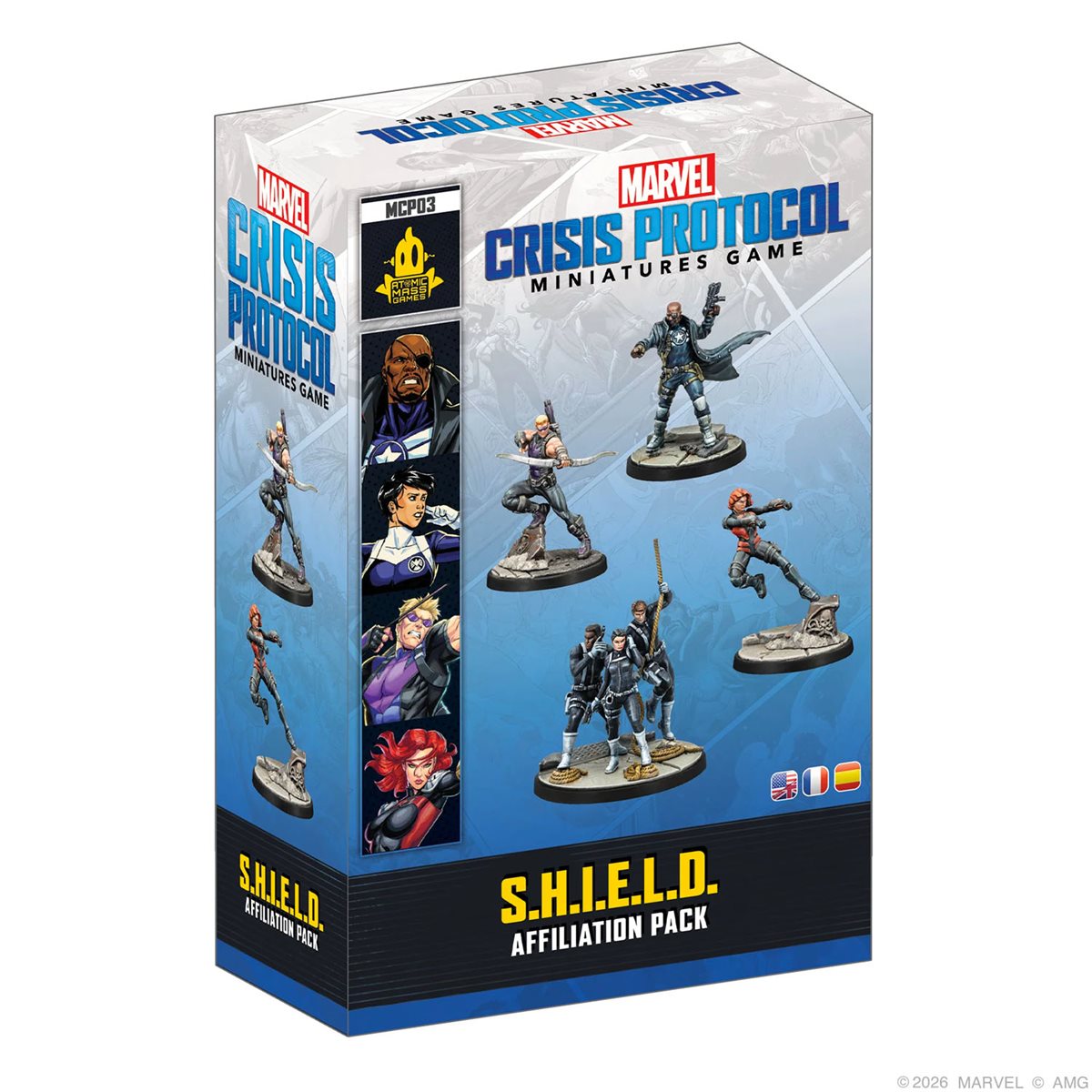 Marvel: Crisis Protocol: SHIELD Affiliation Pack