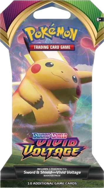 Pokemon - Sword and Shield - Vivid Voltage - Sleeved Booster Pack