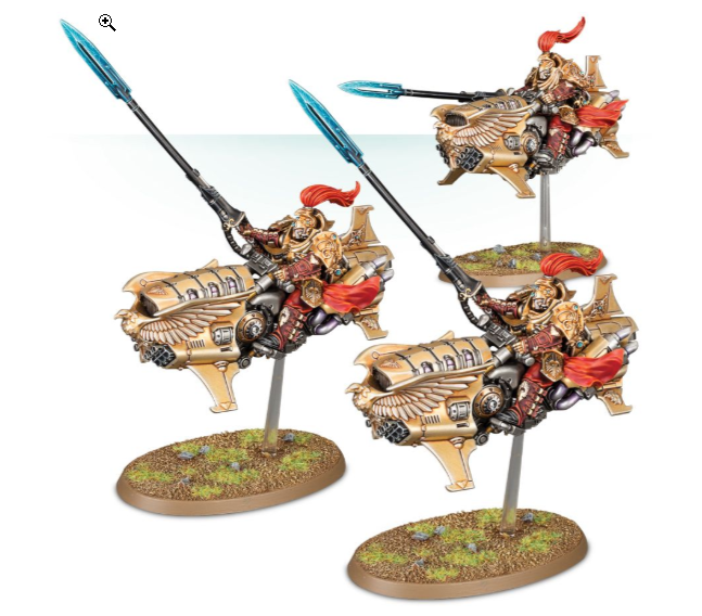 Vertus Praetors/ Shield-Captain on Dawneagal Jetbike