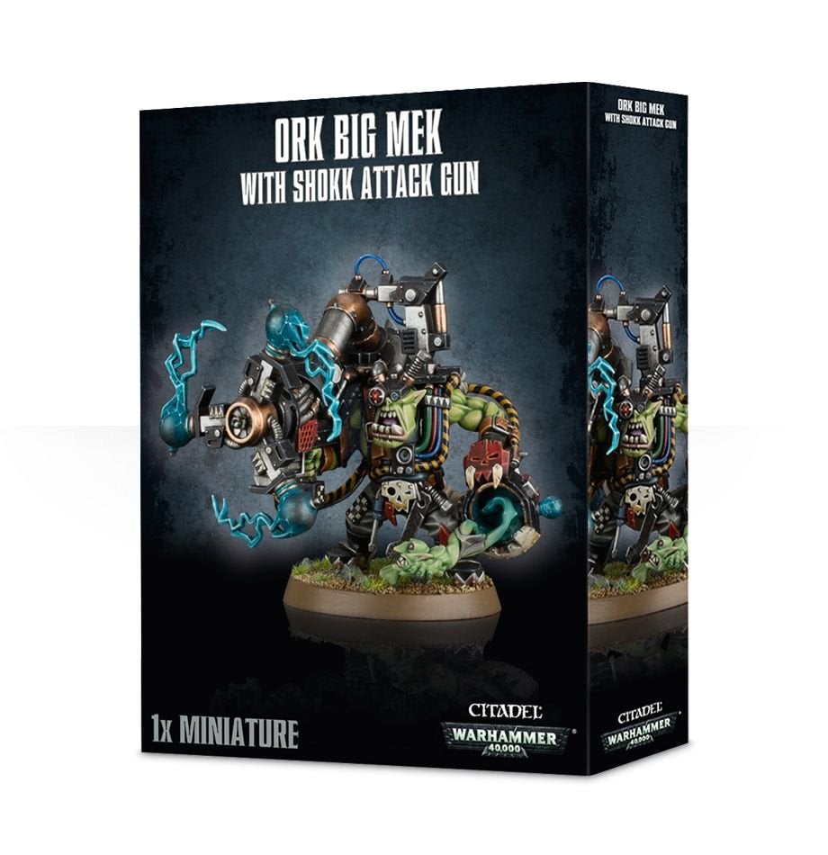Big Mek With Shokk Attack Gun