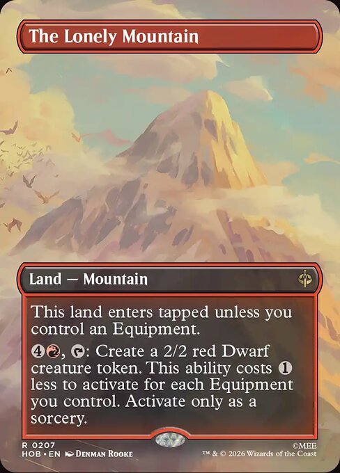 The Lonely Mountain - (hob The Hobbit-207)