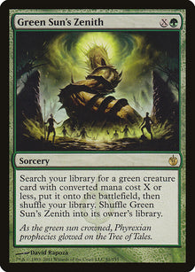 Green Sun's Zenith - (mbs Mirrodin Besieged-81)