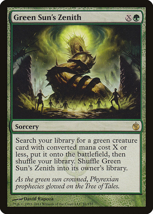 Green Sun's Zenith — MBS — 81