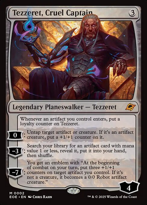 Tezzeret, Cruel Captain — eoe — 2