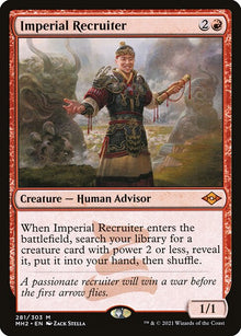 Imperial Recruiter - (mh2-281) - Near Mint (*Foil )