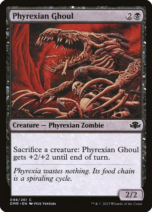 Phyrexian Ghoul — DMR — 98