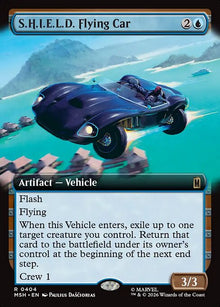 S.H.I.E.L.D. Flying Car - Marvel Super Heroes #404