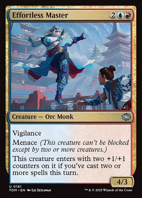 *Foil Effortless Master — TDM — 181