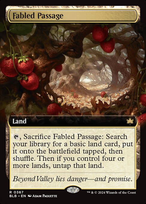 Fabled Passage - (blb Bloomburrow-367)