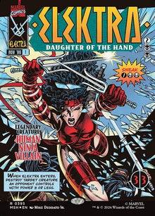 Elektra, Daughter of the Hand - Marvel Super Heroes #395