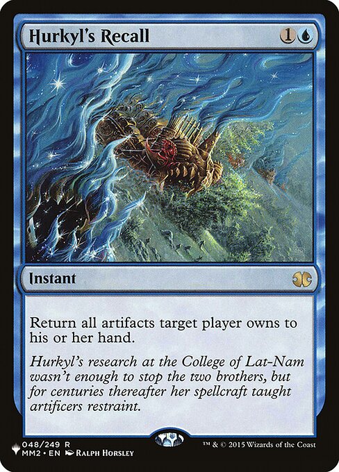 Hurkyl's Recall - plst The List - #MM2-48