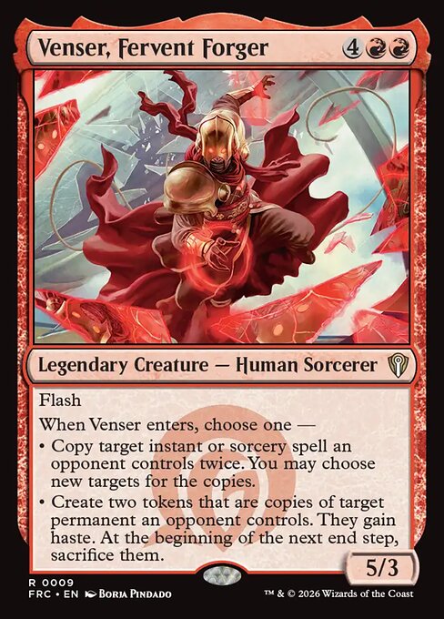 Venser, Fervent Forger - frc Reality Fracture Commander - #9