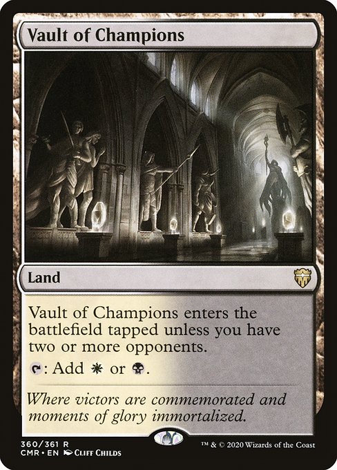 Vault of Champions — CMR — 360