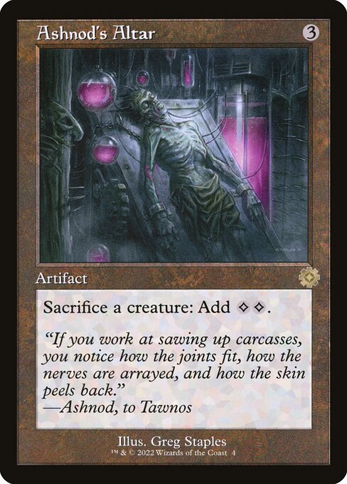 Ashnod's Altar — BRR — 4