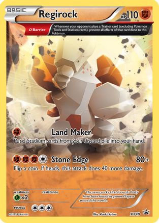 Regirock - XY49 - XY Promos #XY49
