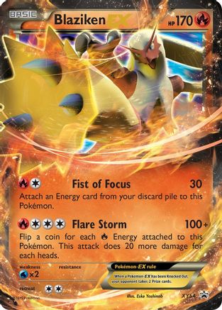 Blaziken EX - XY54 - XY Promos #XY54