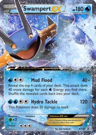 Swampert EX - XY55 - XY Promos #XY55